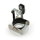 T-56 MR16 Light Fixture (White), 2.75 inch Round Adjustable Slot Aperture Trim - ledlightsandparts