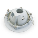 T-55 MR16 Light Fixture (White), 3.5 inch Round Recessed Adjustable Eyeball Trim - ledlightsandparts
