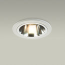 T-53 MR16 Light Fixture (White), 3.5 inch Round Recessed light Open Reflector Trim