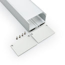 Type 24 Linear Architectural Light Fixture Profile for Recessed Ceiling or Pendant Lighting-2 Meters (78 inches) - ledlightsandparts