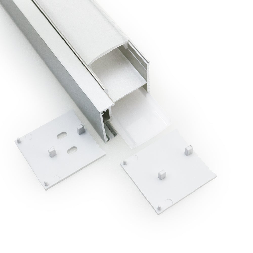 Type 4, Up-Down Linear Wall Mount Aluminum LED Strip Channel
