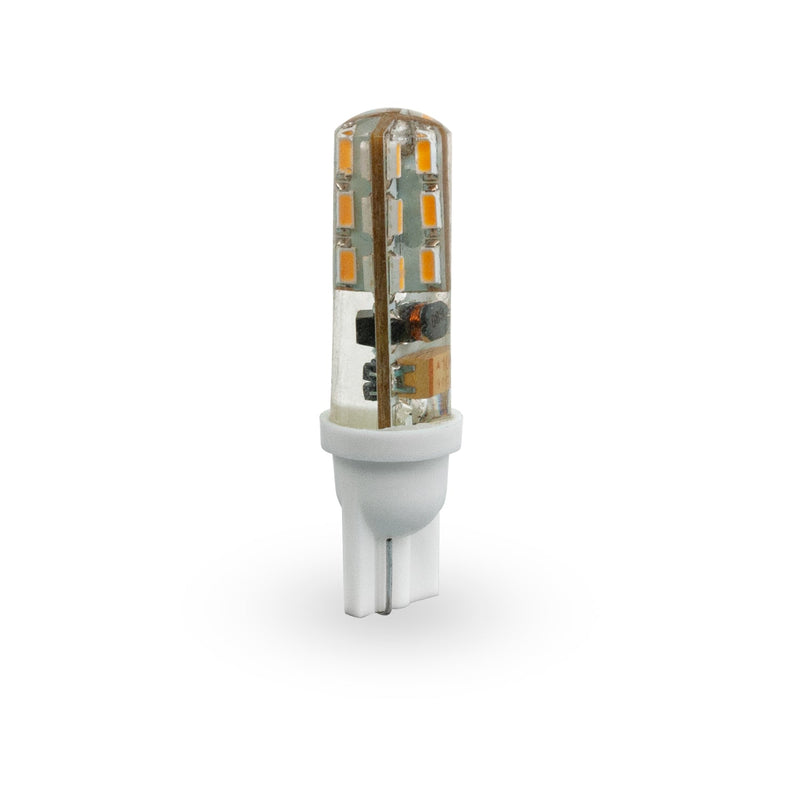 T10 Wedge Base, 194 LED Bulb, 12V 1W 3000K(Warm White) - ledlightsandparts