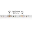 5M(16.4ft) Indoor LED Strip 3528, 12V 1.5(w/ft) Green - ledlightsandparts