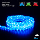 5M(16.4ft) Waterproof LED Strip 3528, 12V 1.5(w/ft) CCT(Blue, Green Red) - ledlightsandparts