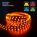 5M(16.4ft) Indoor LED Strip 5050, 12V 4.5(w/ft) 60(LEDs/m) CCT(Yellow, Red, Blue, Green) - ledlightsandparts