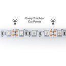 5M(16.4ft) UV LED Strip 60 LED/m, 12V 4.5(w/ft) 395–400nm Ultra Violet(UV) - ledlightsandparts