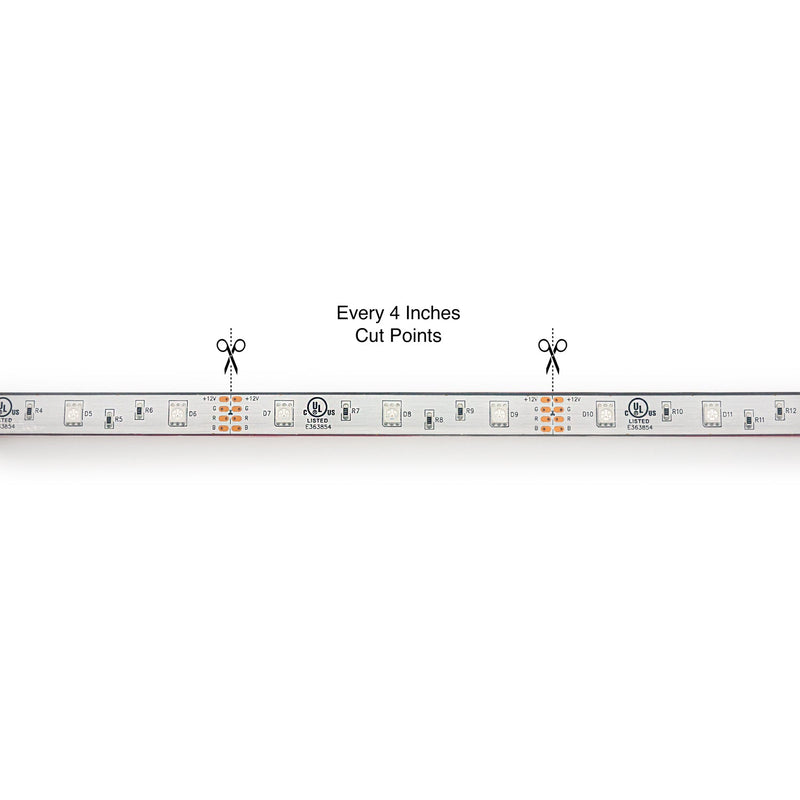 10M(32.8ft) Waterproof LED Strip 5050, 12V 2(w/ft) RGB - ledlightsandparts
