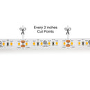 5M(16.4ft) Indoor LED Strip 2835, 24V 9(w/ft) 720-750(Lm/ft) 120(LEDs/m) CCT(2.7K, 6K) - ledlightsandparts