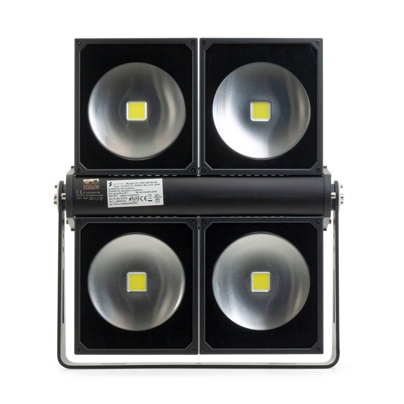 LED Outdoor Flood Light, 300W 120-277V 4000K(Natural White) - ledlightsandparts