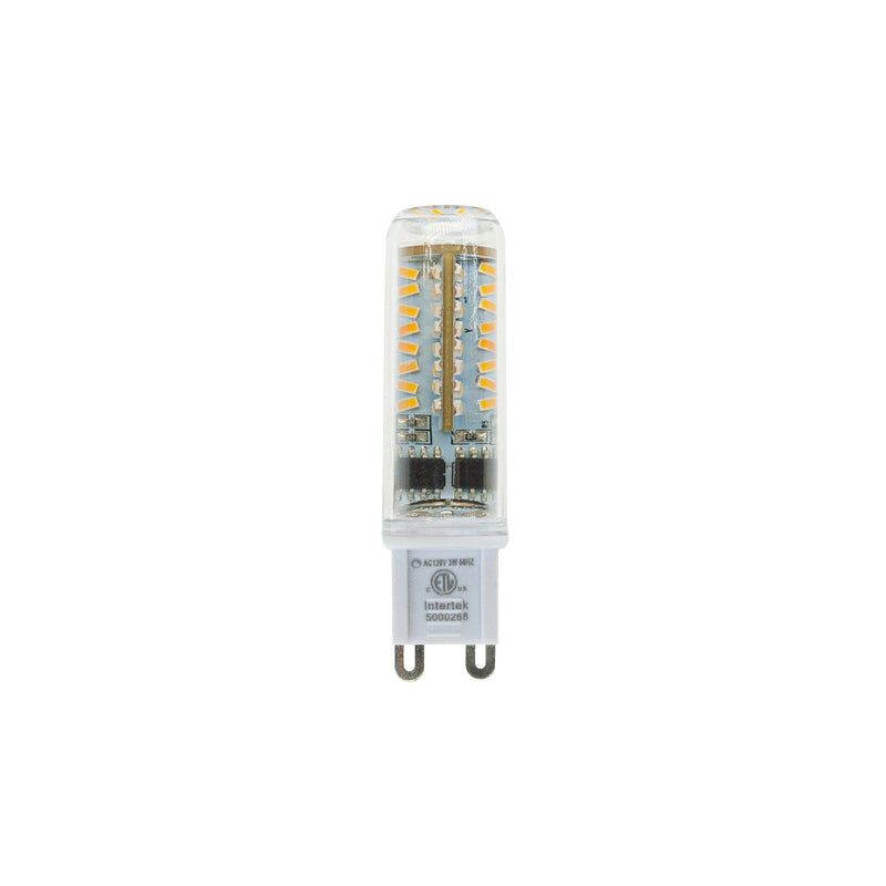 G9 LED Bi-pin Base Light Bulb, 120V 3W 3000K(Warm White) - ledlightsandparts