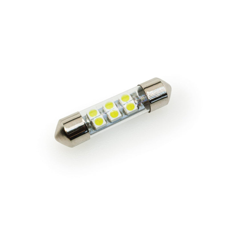 Festoon LED Bulb 36mm, 12V 0.5W 6000K(Cool White) - ledlightsandparts