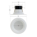 4 inch Retrofit Dimmable Downlight HT-EAD4-0912W-402AP-CC, 4000K 120V 12W - ledlightsandparts