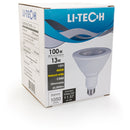 Li-Tech PAR38 LED Bulb, 120V 13W Equivalent 100W 4000K(Natural White) - ledlightsandparts