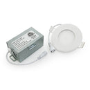 3 inch Round LED Panel Light Dimmable LP-ULTD-09003, 120V 3W 5000K(Daylight), lights and parts