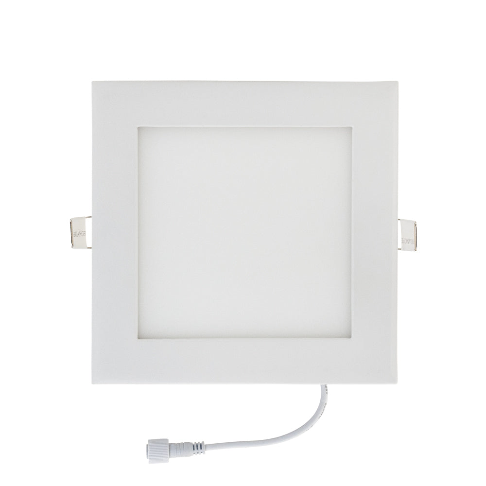 6 inch Square LED Panel Light LP-ULFTD-17512, 120V 12W 4000K(Natural W