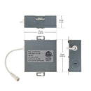 6 inch Square LED Panel Light LP-ULFTD-17512, 120V 12W 4000K(Natural White), Lights and Parts