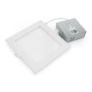 LP-ULFTD-17512 6 inch Square LED Panel Light 120V 12W 5000K(Daylight), lights and parts