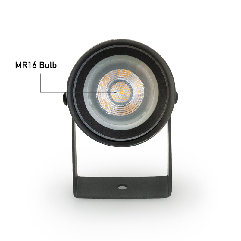 LED Landscape Bullet Light MR16 base - ledlightsandparts