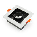 VBD-MTR-76T Recessed LED Light Fixture, 3.5 Single Head Square White - ledlightsandparts