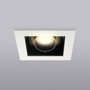 VBD-MTR-76T Recessed LED Light Fixture, 3.5 Single Head Square White - ledlightsandparts