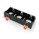 VBD-MTR-77T Recessed LED Light Fixture, 9 inch Triple Head Rectangular White- ledlightsandparts