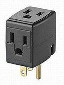 Leviton Cube Tap 3wire, black - ledlightsandparts