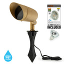 Brass Landscape Spot Light Type 2 Big, 12V 6.5W - ledlightsandparts