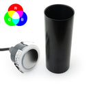 D1BO0118 2.5 inch Round Recessed RGB Inground and Wall light, 24V 2.8W - ledlightsandparts