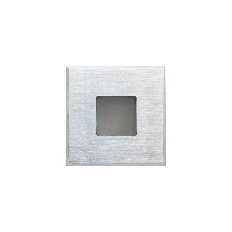 D2YBS0134 1.5 inch Mini LED Square Inground Walkover Light 24V 0.6W 3000K(Warm White) - ledlightsandparts