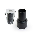 D2YBS0134 1.5 inch Mini LED Square Inground Walkover Light 24V 0.6W 3000K(Warm White) - ledlightsandparts