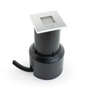 D2YBS0134 1.5 inch Mini LED Square Inground Walkover Light 24V 0.6W 3000K(Warm White) - ledlightsandparts