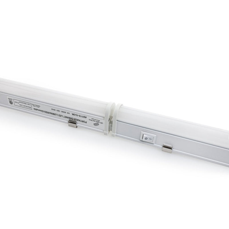 T5 Linkable Light Bar 11 inch 120V 5W 420Lm 3000K(Warm White) - ledlightsandparts