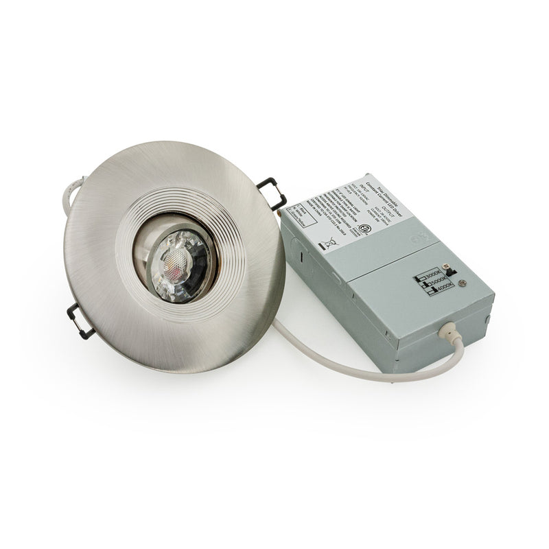 4 Inch Led Bulb Rm Rotation Thread 4 inch Round Recessed Light Gimbal with Selectable Color Temperature