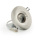 4 inch Round Recessed Light Gimbal with Selectable Color Temperature (3CCT) 120V 8W Brushed Nickel, Lights and parts