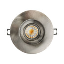 4 inch Round Recessed Light Gimbal with Selectable Color Temperature (3CCT) 120V 8W Brushed Nickel, Lights and parts