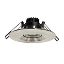 4 inch Round Recessed Light Gimbal with Selectable Color Temperature (3CCT) 120V 8W Brushed Nickel, Lights and parts