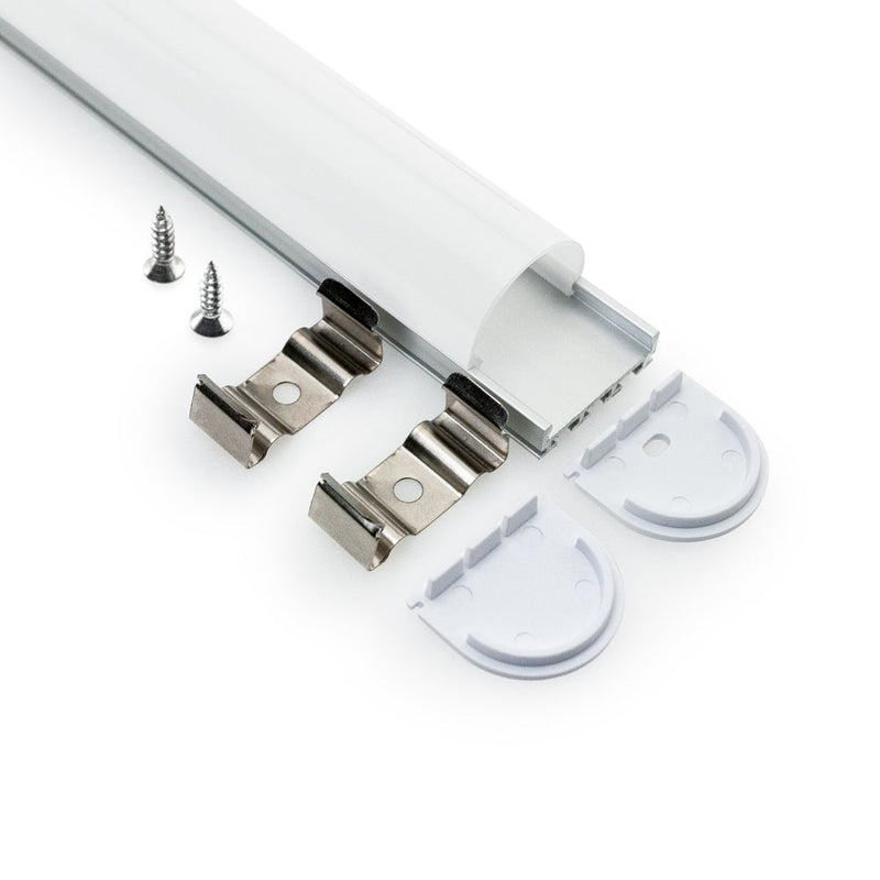 Type 10 Linear Architectural Light Fixture Profile-3 Meters (118 inches) - ledlightsandparts