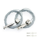 Adjustable Aircraft Cables for Aluminum Profile Channels 10Ft (Pack of 2) - ledlightsandparts