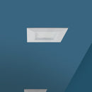 4 inch 120V LED Retrofit Square White Trim 10W 5000K(Daylight), Lights and Parts