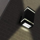 PL-UPD-6X1M-2S LED Wall Light Up Down Square, 100-277V 12W 3000K(Warm White) - ledlightsandparts