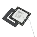 AD-107T-2.2W-12V Square Cabinet Puck Light, 12V 2.2W 3000K Black - ledlightsandparts