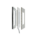 AD-107T-2.2W-12V Square Cabinet Puck Light, 12V 2.2W 3000K Brushed Nickel - ledlightsandparts