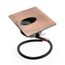 VBD-SQ25-1W-3K-DB Square LED Step Light, 12V 1W 3000K(Warm White) - ledlightsandparts