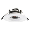4 inch Round Recessed Light Gimbal with Selectable Color Temperature (3CCT) 120V 8W White - ledlightsandparts