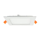 6 inch LED Square Panel Downlight PDS6V12W12, 12V 12W 3000K(Warm White), lightsandparts