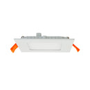 4 inch LED Square Panel Downlight PDS4V12W6, 12V 6W 3000K(Warm White), lightsandparts