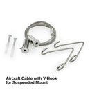 Hanging kit for Linkable Linear Light (1 Meter) - ledlightsandparts