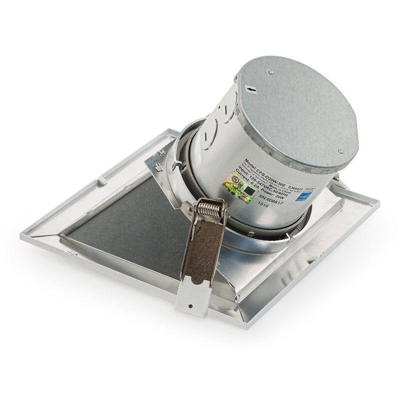 LED Commercial Downlight 6 Inch Sloped Ceiling Reflector Square Trim 120-347V 20W - ledlightsandparts