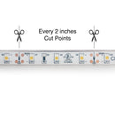 10M(32.8ft) Waterproof LED Strip 3528, 12V 1.5(w/ft) 126-144(Lm/ft) CCT(3K, 6K) - ledlightsandparts