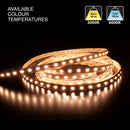 5M(16.4ft) Indoor LED Strip 5050, 12V 4.5(w/ft) 360-396(Lm/ft) 60(LEDs) CCT(3K, 6K) - ledlightsandparts